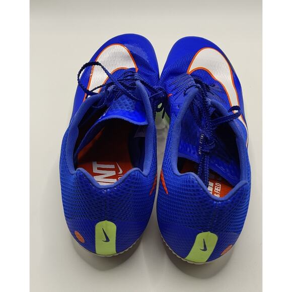Nike Zoom Victory 5 XC Track Spikes Blue Mens Size 12 Racing Running Shoes - Picture 6 of 6